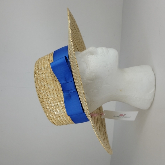 Vineyard Vine Headwear Wide Brim Straw 